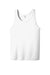Bella + Canvas BC3480/3480 Mens Jersey Tank Top White Flat Front