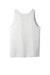 Bella + Canvas 3484 Mens Jersey Tank Top White Fleck Flat Back