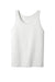 Bella + Canvas 3484 Mens Jersey Tank Top White Fleck Flat Front
