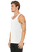 Bella + Canvas 3484 Mens Jersey Tank Top White Fleck Model 3Q
