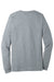 Bella + Canvas BC3501CVC/3501CVC Mens CVC Long Sleeve Crewneck T-Shirt Heather Grey Flat Back