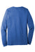 Bella + Canvas BC3501CVC/3501CVC Mens CVC Long Sleeve Crewneck T-Shirt Heather True Royal Blue Flat Back