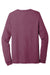 Bella + Canvas BC3513/3513 Mens Jersey Long Sleeve Crewneck T-Shirt Maroon Flat Back
