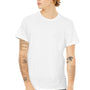 Bella + Canvas Mens Short Sleeve Crewneck T-Shirt - White