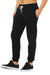 Bella + Canvas BC3727/3727 Mens Jogger Sweatpants w/ Pockets Black Model 3Q
