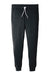 Bella + Canvas BC3727/3727 Mens Jogger Sweatpants w/ Pockets Heather Dark Grey Flat Front