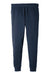 Bella + Canvas BC3727/3727 Mens Jogger Sweatpants w/ Pockets Heather Navy Blue Flat Back