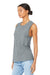 Bella + Canvas BC6003/6003 Womens Jersey Muscle Tank Top Heather Grey Model 3Q