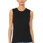 Bella + Canvas Womens Jersey Muscle Tank Top - Black