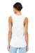 Bella + Canvas BC6003/B6003/6003 Womens Jersey Muscle Tank Top White Model Back