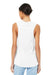 Bella + Canvas BC6003/6003 Womens Jersey Muscle Tank Top White Model Back
