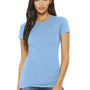 Bella + Canvas Womens The Favorite Short Sleeve Crewneck T-Shirt - Baby Blue