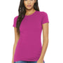 Bella + Canvas Womens The Favorite Short Sleeve Crewneck T-Shirt - Berry Pink