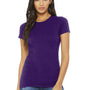 Bella + Canvas Womens The Favorite Short Sleeve Crewneck T-Shirt - Team Purple