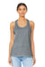 Bella + Canvas BC6008/6008 Womens Jersey Tank Top Heather Grey Model Front