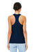 Bella + Canvas BC6008/6008 Womens Jersey Tank Top Navy Blue Model Back