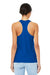 Bella + Canvas BC6008/6008 Womens Jersey Tank Top True Royal Blue Model Back
