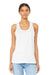 Bella + Canvas BC6008/6008 Womens Jersey Tank Top White Model Front