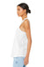 Bella + Canvas BC6008/6008 Womens Jersey Tank Top White Model Side