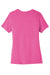 Bella + Canvas BC6400/6400 Womens Relaxed Jersey Short Sleeve Crewneck T-Shirt Charity Pink Flat Back