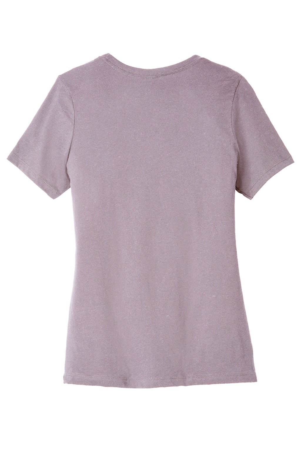 Bella + Canvas BC6400/6400 Womens Relaxed Jersey Short Sleeve Crewneck T-Shirt Orchid Flat Back