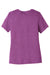 Bella + Canvas BC6400CVC/6400CVC Womens CVC Short Sleeve Crewneck T-Shirt Heather Magenta Flat Back