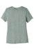 Bella + Canvas BC6400CVC/6400CVC Womens CVC Short Sleeve Crewneck T-Shirt Heather Sage Green Flat Back
