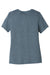 Bella + Canvas BC6400CVC/6400CVC Womens CVC Short Sleeve Crewneck T-Shirt Heather Slate Blue Flat Back