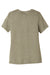 Bella + Canvas BC6400CVC/6400CVC Womens CVC Short Sleeve Crewneck T-Shirt Heather Stone Flat Back