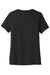 Bella + Canvas BC6405CVC/6405CVC Womens CVC Short Sleeve V-Neck T-Shirt Heather Black Flat Back
