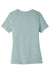 Bella + Canvas BC6413 Womens Short Sleeve Crewneck T-Shirt Dusty Blue Flat Back