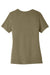 Bella + Canvas BC6413/6413 Womens Short Sleeve Crewneck T-Shirt Olive Green Flat Back