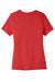 Bella + Canvas BC6413 Womens Short Sleeve Crewneck T-Shirt Red Flat Back