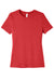 Bella + Canvas BC6413/6413 Womens Short Sleeve Crewneck T-Shirt Red Flat Front