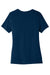 Bella + Canvas BC6413 Womens Short Sleeve Crewneck T-Shirt Solid Navy Blue Flat Back