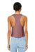 Bella + Canvas BC6682/6682 Womens Cropped Tank Top Heather Mauve Model Back