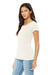 Bella + Canvas BC8413/8413 Womens Short Sleeve Crewneck T-Shirt Oatmeal Model 3Q