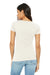 Bella + Canvas BC8413/B8413/8413 Womens Short Sleeve Crewneck T-Shirt Oatmeal Model Back