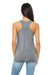 Bella + Canvas BC8800/8800 Womens Flowy Tank Top Heather Grey Model Back
