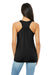 Bella + Canvas BC8800/8800 Womens Flowy Tank Top Black Model Back