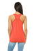 Bella + Canvas BC8800/8800 Womens Flowy Tank Top Coral Model Back
