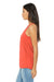 Bella + Canvas BC8800/8800 Womens Flowy Tank Top Coral Model Side