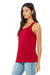 Bella + Canvas BC8800/8800 Womens Flowy Tank Top Red Model 3Q