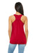 Bella + Canvas BC8800/8800 Womens Flowy Tank Top Red Model Back