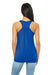 Bella + Canvas BC8800/8800 Womens Flowy Tank Top True Royal Blue Model Back