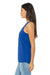 Bella + Canvas BC8800/8800 Womens Flowy Tank Top True Royal Blue Model Side