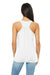 Bella + Canvas BC8800/8800 Womens Flowy Tank Top White Model Back