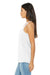 Bella + Canvas BC8800/8800 Womens Flowy Tank Top White Model Side