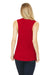 Bella + Canvas BC8803/8803 Womens Flowy Muscle Tank Top Red Model Back