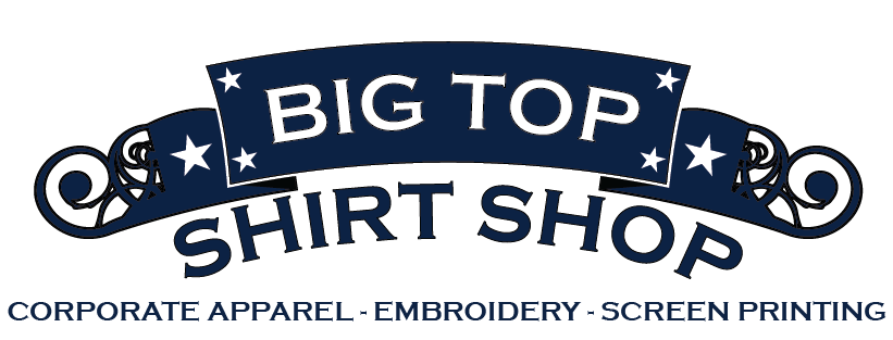 Big Top Shirt Shop - Corporate Apparel - Embroidery - Screen Printing ...